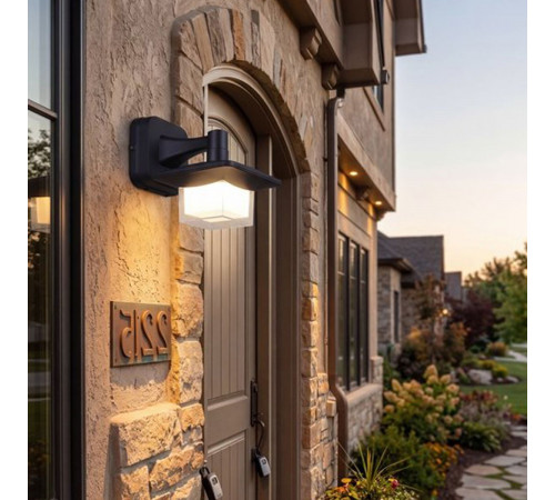 Уличный настенный светильник Reluce 08333-9.2-001JH LED12W BK RLOS