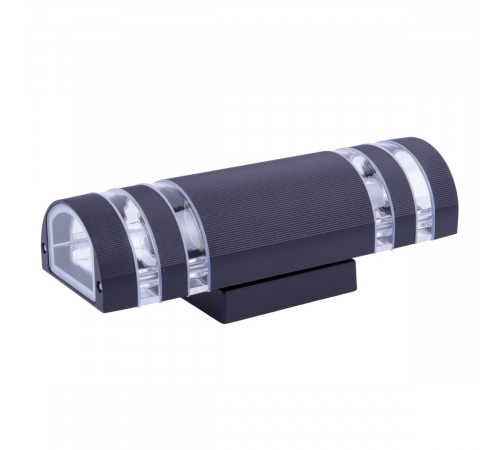 Уличный настенный светильник Uniel UL-00012917 UUL-S16A 2x60W/E27 IP65 BLACK