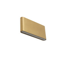 Уличный настенный светильник Nowodvorski Semi Led M Brass 11366