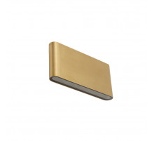 Уличный настенный светильник Nowodvorski Semi Led M Brass 11366