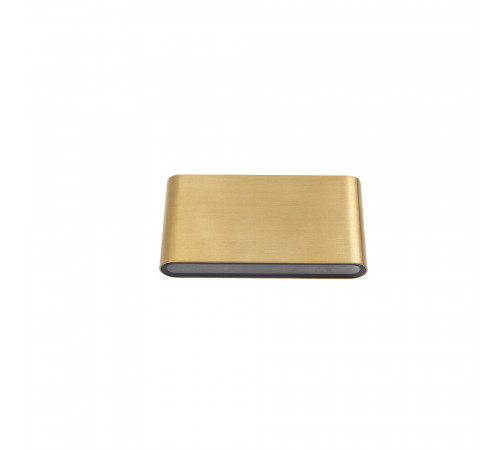 Уличный настенный светильник Nowodvorski Semi Led M Brass 11366 Уличный настенный светильник Nowodvorski Semi Led M Brass 11366