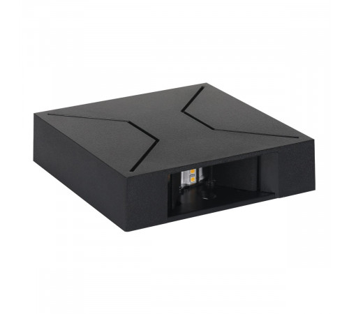 Уличный настенный светильник Uniel ULU-P32B-4W/4000K IP65 BLACK UL-00013620