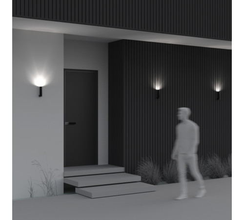 Уличный настенный светильник Maytoni Tube O508WL-L5B3K