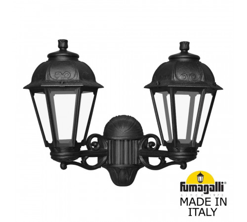 Уличный настенный светильник Fumagalli PORPORA/SABA K22.141.000.AXE27