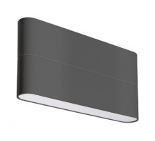 Уличный настенный светильник Arlight SP-FLAT-S175x90-2x5W Day4000-MIX (Черный, 75 deg, 230V) (IP65 Металл) 063611