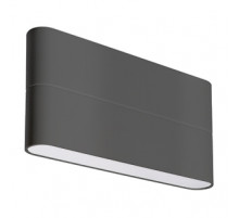Уличный настенный светильник Arlight SP-FLAT-S175x90-2x5W Day4000-MIX (Черный, 75 deg, 230V) (IP65 Металл) 063611
