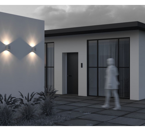 Уличный настенный светильник Maytoni Block O507WL-L10W3K