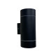 Уличный настенный светильник Uniel UUL-S92A 2х50W/GX53 IP65 BLACK UL-00009365