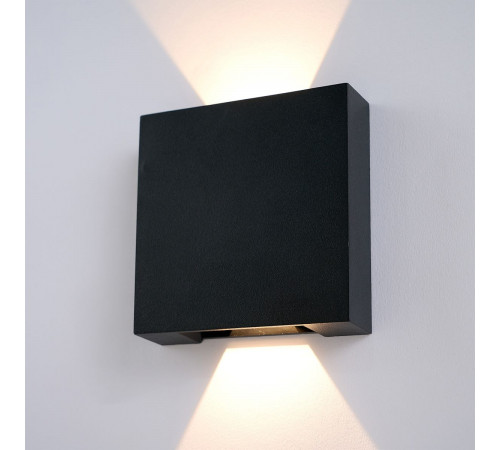 Уличный настенный светильник Uniel ULU-P33B-4W/4000K IP65 BLACK UL-00013622