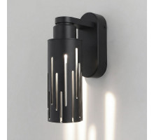 Уличный настенный светильник Elektrostandard Streak 35197/W черный 4690389219498 a072055