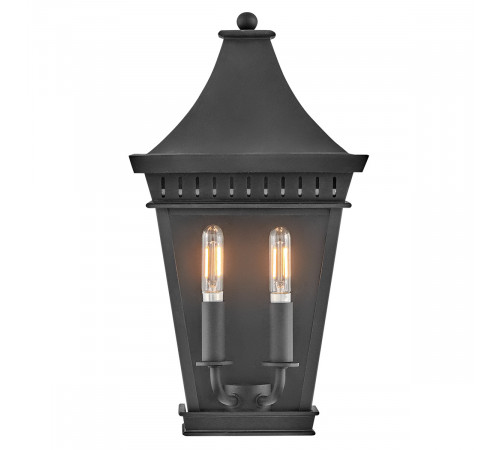 Уличный настенный светильник Hinkley HK-CHAPEL-HILL7-MB