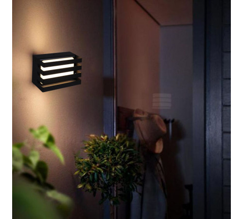 Уличный настенный светильник Reluce 86864-9.2-001JH LED18W BK Уличный настенный светильник Reluce 86864-9.2-001JH LED18W BK