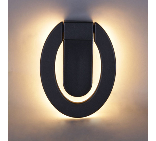 Уличный настенный светильник Reluce 86871-9.2-001JH LED12W BK RLOS