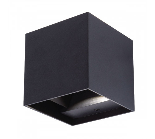 Уличный настенный светильник Uniel ULU-S55B-2x3W/3000K+4000K+6000K IP65 BLACK UL-00010853 Уличный настенный светильник Uniel ULU-S55B-2x3W/3000K+4000K+6000K IP65 BLACK UL-00010853