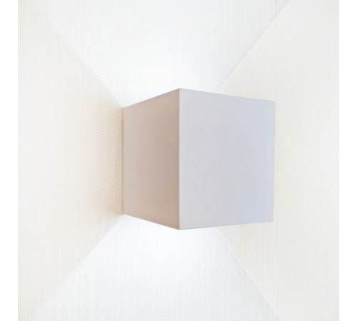 Уличный настенный светодиодный светильник Kink Light Куб 08585,01(3000K)