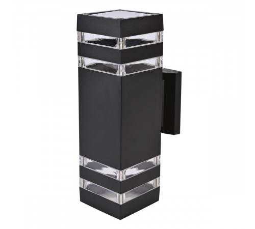 Уличный настенный светильник Uniel UUL-S24A 2x60W/E27 IP65 BLACK UL-00012923