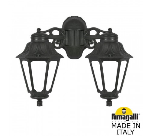 Уличный настенный светильник Fumagalli PORPORA/ANNA E22.141.000.AYE27DN