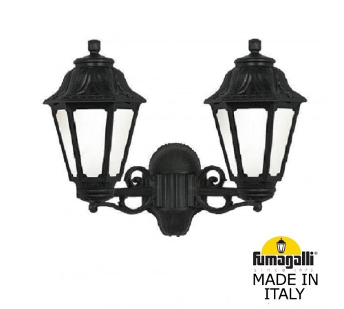 Уличный настенный светильник Fumagalli PORPORA/ANNA E22.141.000.AYE27