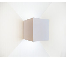 Уличный настенный светодиодный светильник Kink Light Куб 08585,01(4000K)