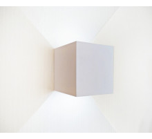Уличный настенный светодиодный светильник Kink Light Куб 08585,01(4000K)