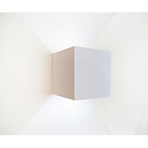 Уличный настенный светодиодный светильник Kink Light Куб 08585,01(4000K)