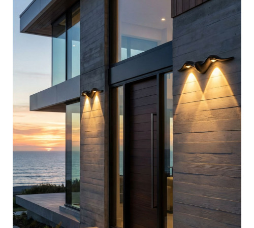 Уличный настенный светильник Citilux Jonathan CLU0805BK