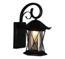 Уличный настенный светильник Reluce 08281-9.2-001U BK RLOS