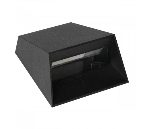 Уличный настенный светильник Uniel ULU-P34A-5W/4000K IP65 BLACK UL-00013623