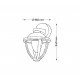 Уличный настенный светильник Italline IT3027