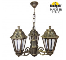 Уличный подвесной светильник Fumagalli SICHEM/ANNA 3L E22.120.S30.BXE27