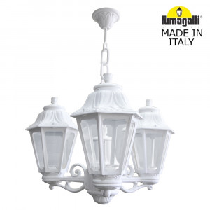 Уличный подвесной светильник Fumagalli SICHEM/ANNA 3L E22.120.S30.WXE27