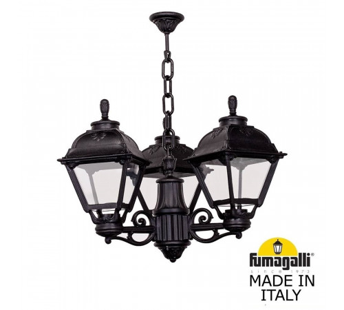 Уличный подвесной светильник Fumagalli SICHEM/CEFA 3L U23.120.S30.AXE27