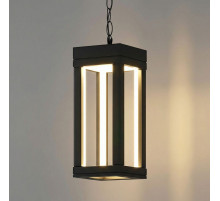 Уличный подвесной светильник Elektrostandard Frame 1528 TECHNO LED черный 4690389219115 a072091