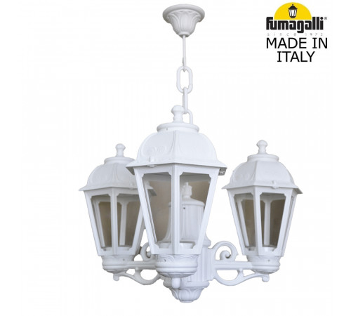 Уличный подвесной светильник Fumagalli SICHEM/SABA 3L K22.120.S30.WXE27