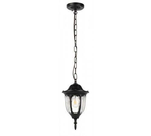 Уличный подвесной светильник ЭРА Галатея GBS-105-BL-0800 230В Е27 IP54 чёрный Б0071486