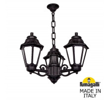 Уличный подвесной светильник Fumagalli SICHEM/ANNA 3L E22.120.S30.AYE27