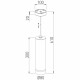 Уличный подвесной светильник Elektrostandard DLR023 4690389189159 a061363