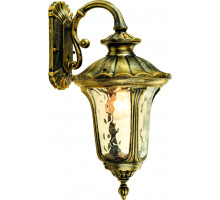 Уличный настенный светильник ЭРА Гармония GBW-106-1-BR-0350 230В Е27 IP54 бронза Б0071489