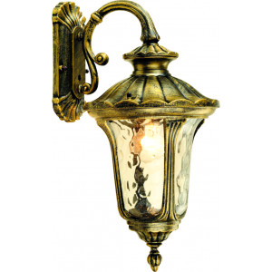 Уличный настенный светильник ЭРА Гармония GBW-106-1-BR-0350 230В Е27 IP54 бронза Б0071489