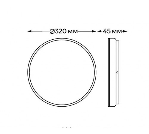 Уличный потолочный светильник Italline IT6011