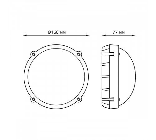 Уличный светодиодный светильник Gauss 874518212