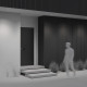 Уличный потолочный светильник Maytoni Cove O511DL-L5B3K