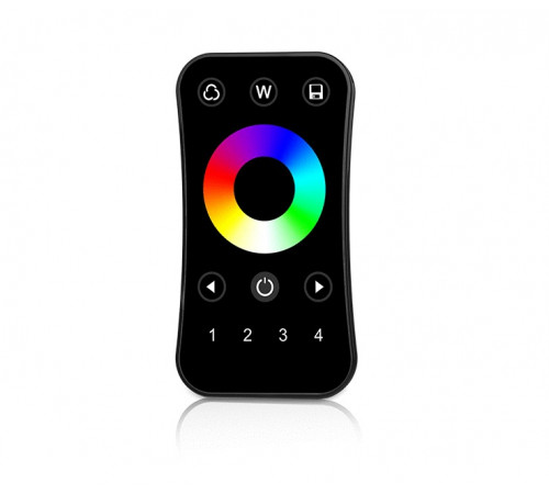 Пульт Arlight SMART-801-52-4G-1SC-RGBW Black (3V, 2.4G) (IARL, IP20 Пластик) 061107