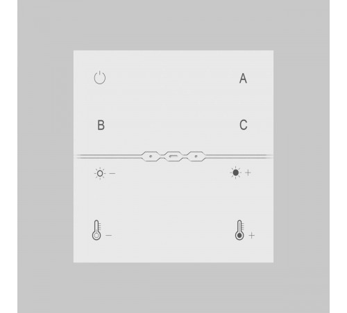 Беспроводная панель управления Maytoni Lighting control DRC035-Z-8-W