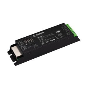 Декодер Arlight SMART-DMX512-201-63-RDM Черный (12-48V, 1х250-3000mA) (IARL, IP20 Металл) 059096