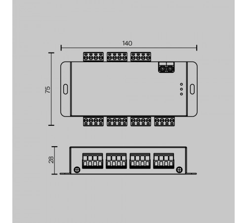 Усилитель Maytoni SPI 711007 Усилитель Maytoni SPI 711007