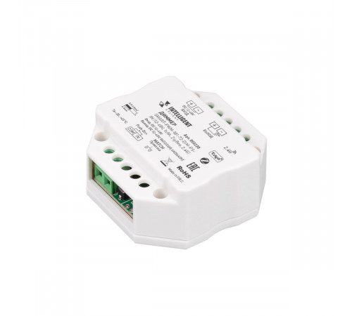 Диммер Arlight SMART-PWM-101-72-DIM-PD-IN (12-48V, 1x9A, ZigBee, 2.4G) (IARL, IP20 Пластик) 058220