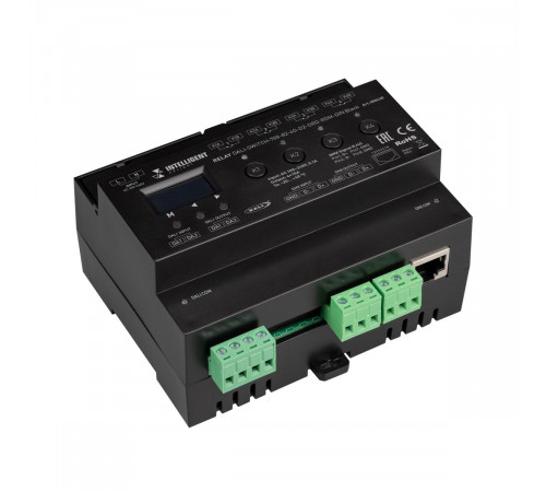 4-канальный релейный модуль Arlight DALI-SWITCH-708-82-4G-D2-DRO-RDM-DIN Black (230V, 4x10A, DMX512) (IARL, IP20 Пластик) 050430 4-канальный релейный модуль Arlight DALI-SWITCH-708-82-4G-D2-DRO-RDM-DIN Black (230V, 4x10A, DMX512) (IARL, IP20 Пластик) 050430