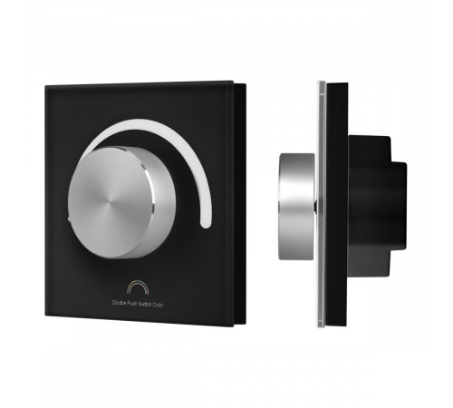 Роторная панель Arlight SMART-PWM-103-31-MULTI черный (12-48V, 3x4A, TUYA Wi-Fi, 2.4G) (IARL, IP20 Пластик) 066758