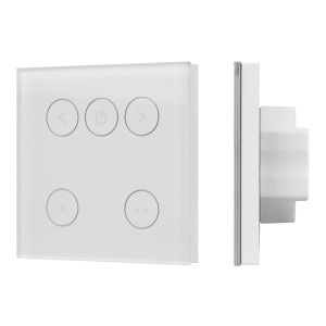 Сенсорная панель Arlight SMART-TRIAC-601-11 Белая (230V, 1.5A, TUYA Wi-Fi, 2.4G) (IARL, IP20 Пластик) 065260